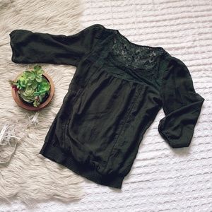 Express 3/4 Sleeve Shirt Top